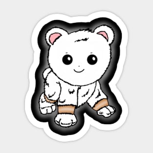 Cute Baby Polar Bear Sticker